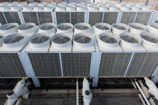 Industrial system of ventilation and air conditioning